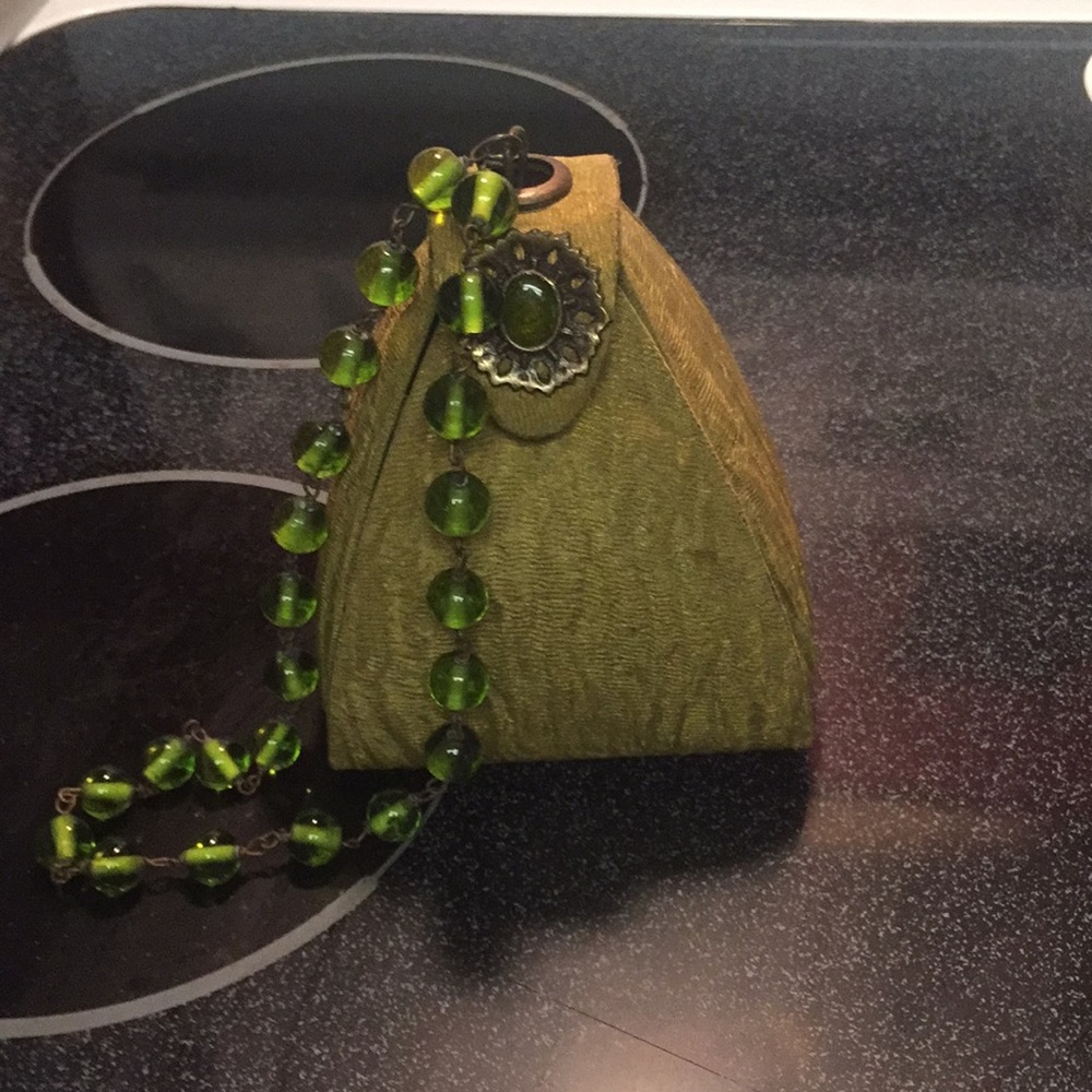 Pure silk made in India purse. Bag # 28A